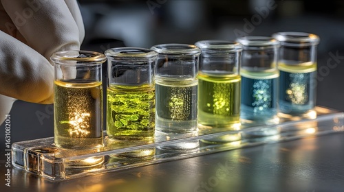 Bio-sensors grown from algae.