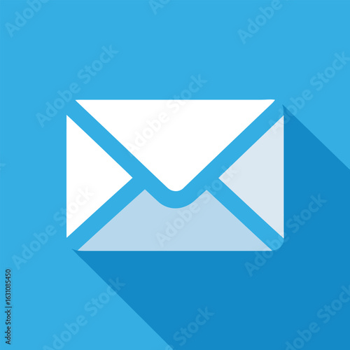 Digital Communication Modern Email Icon for Connectivity and Messaging