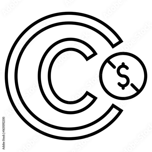 Non Commercial Icon