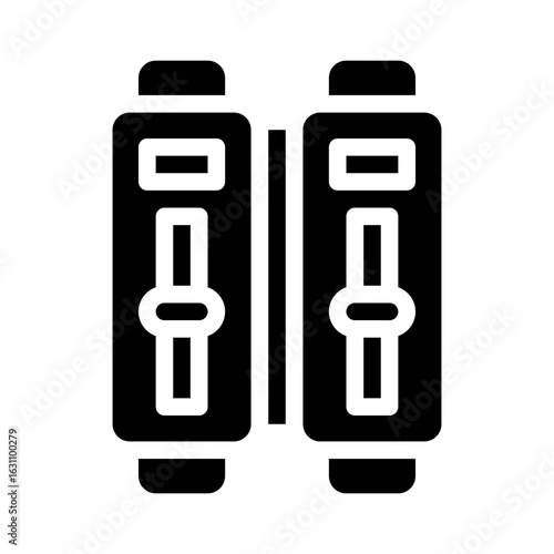 circuit breaker glyph icon