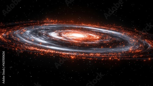 Spiral Galaxy: Cosmic Structure