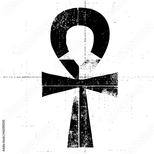 Vector Ancient Egyptian Ankh Symbol