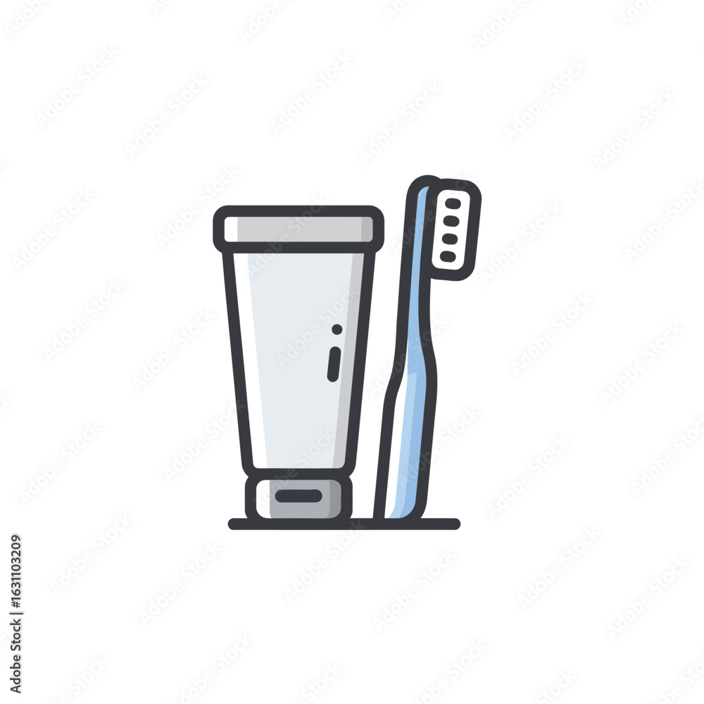Toothpaste Tube and a Blue Toothbrush on Transparent Background Stock Toothpaste Tube and a Blue Toothbrush on Transparent Background Stock
