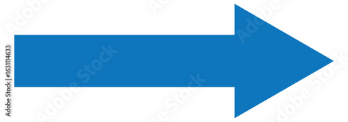 Long arrow icon. Long arrow vector icon. Black horizontal long arrow. Straight long arrow vector icon isolated on white background