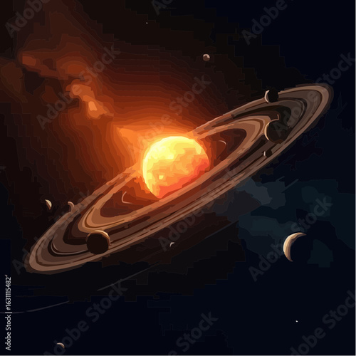 
image representing the solar system 24