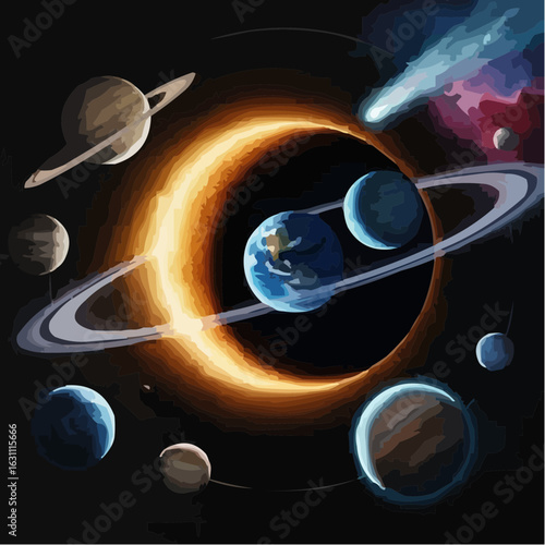 
image representing the solar system 2