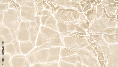 Beige Water Surface Texture.