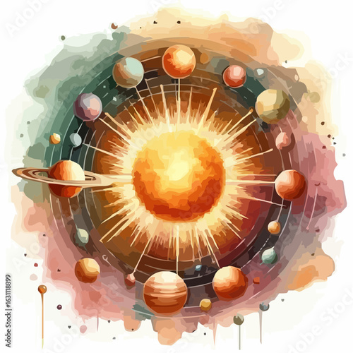 digital art of the solar system 94