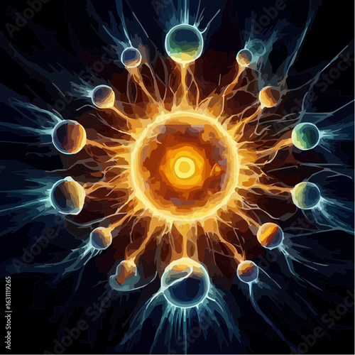 digital art of the solar system 56