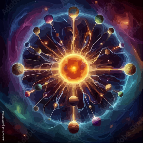 digital art of the solar system 55