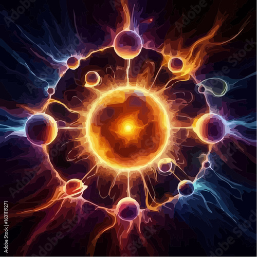 digital art of the solar system 54