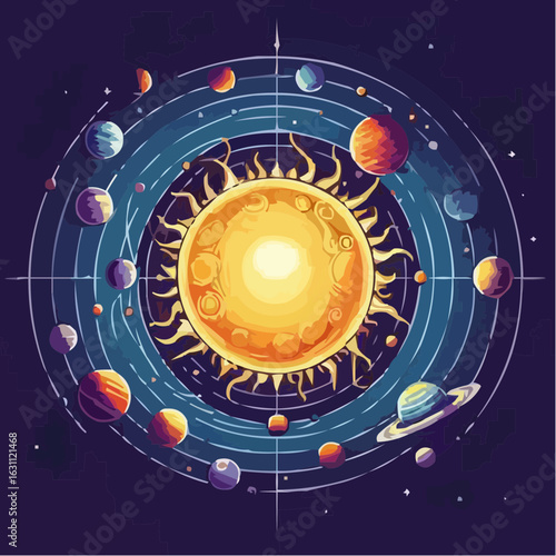 digital art of the solar system 19