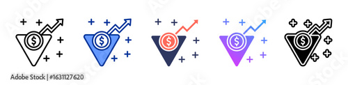 Yield icon sheet multiple style collection