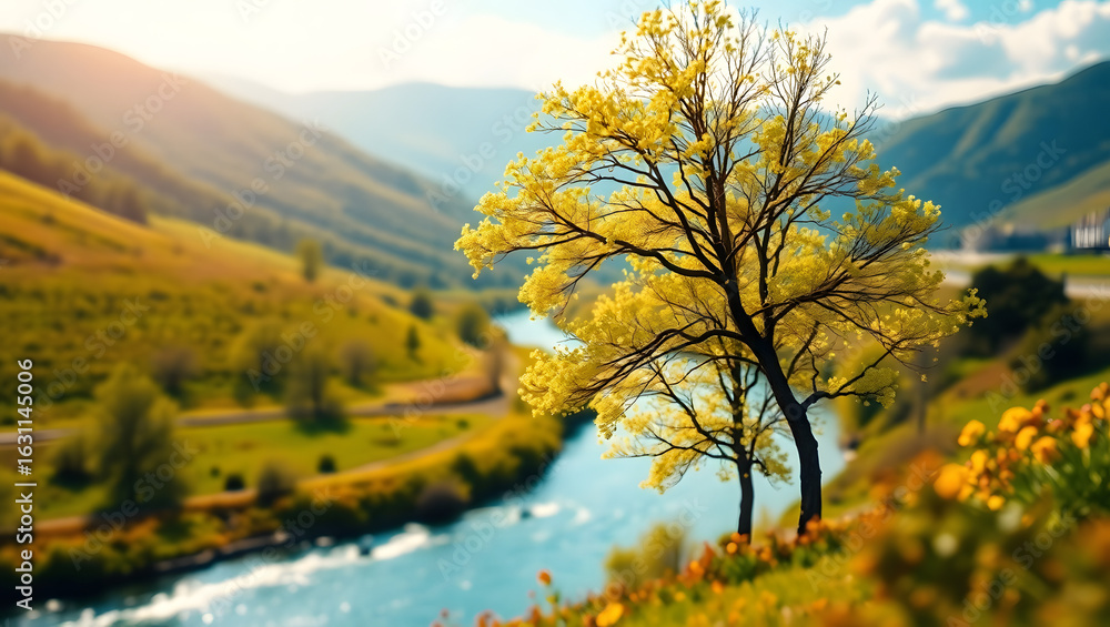 Fototapeta premium Stunning Seasonal Nature Landscapes