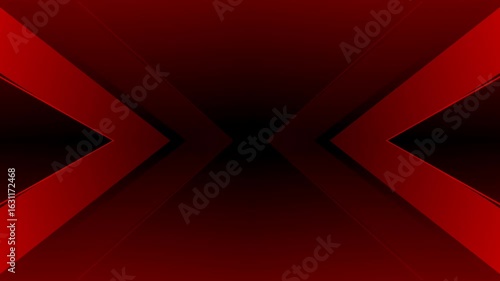 Animation of red glowing lines flashing darkness, for music, tech background