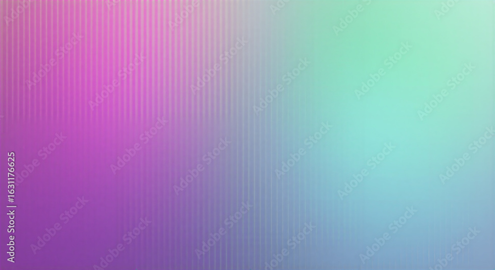 Fototapeta premium Smooth gradient background transitioning seamlessly between vibrant magenta and emerald green, with a monochromatic scale effect from deep plum to pale lavender. Soft diffused lighting enhances the gr