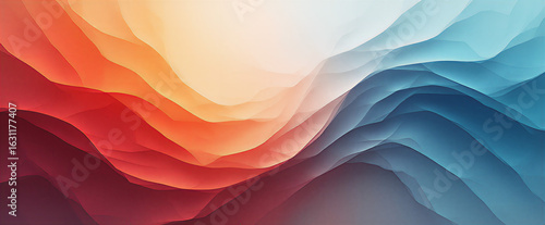 Abstract geometric patterns with clean lines and sharp angles, created using fluid gradient transitions. Composed with rule of thirds for balanced yet dynamic layout. Shot with wide angle lens at f/11