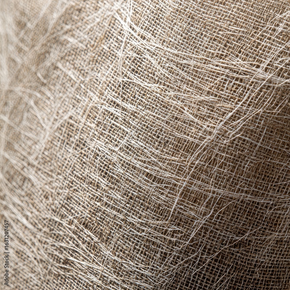 Fototapeta premium Close-up of natural linen fabric texture