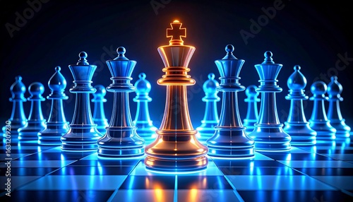 Illuminated Chessboard: Strategy and Leadership