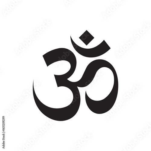 Mantra aum om highest symbol absolute template