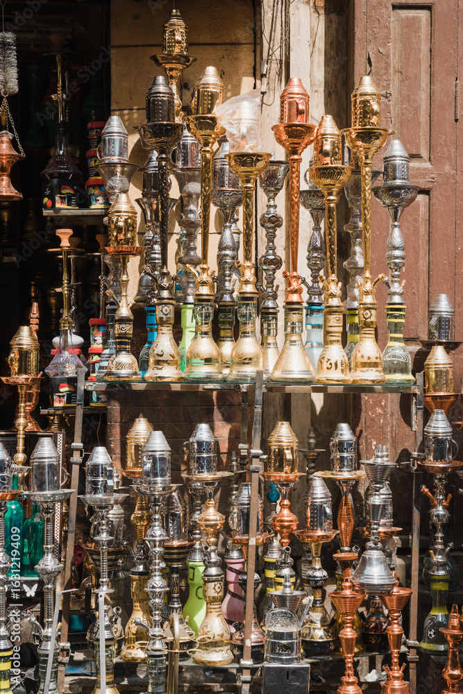 Fototapeta premium Traditional Arabic Lamps in Cairo, Egypt