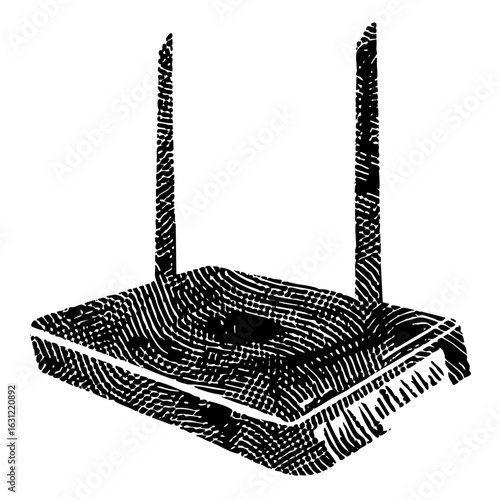 Vector Fingerprint Router Illustrates Network Security