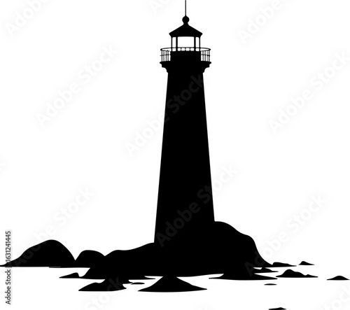 lighthouse silhouette vector illustration, lighthouse, tower, sky, sea, building, architecture, light, sunset, beacon, ocean, beach, landscape, landmark, water, travel, tall, house, coast, clouds, coa
