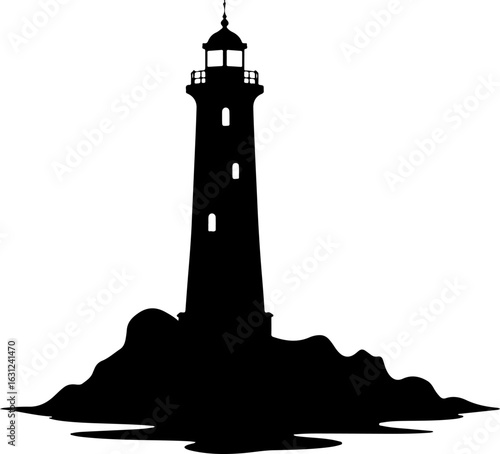 lighthouse silhouette vector illustration, lighthouse, tower, sky, sea, building, architecture, light, sunset, beacon, ocean, beach, landscape, landmark, water, travel, tall, house, coast, clouds, coa