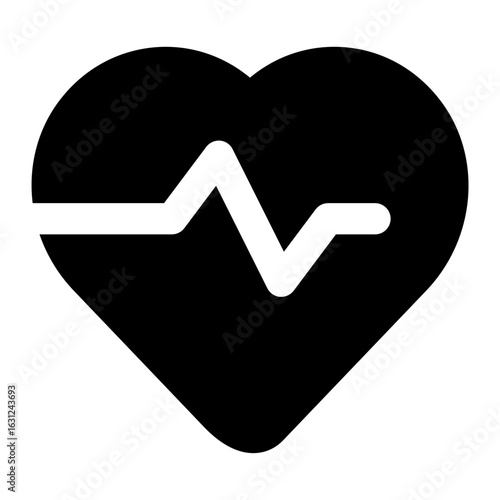 heartbeat icon for illustration