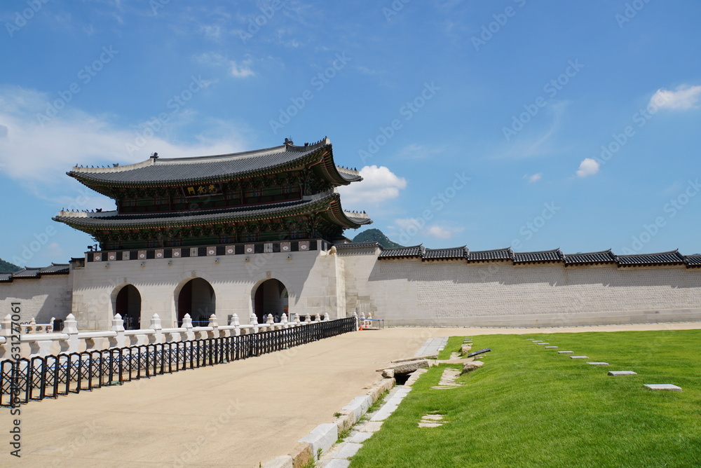 Naklejka premium Gyeongbokgung Palace - Seoul, Korea