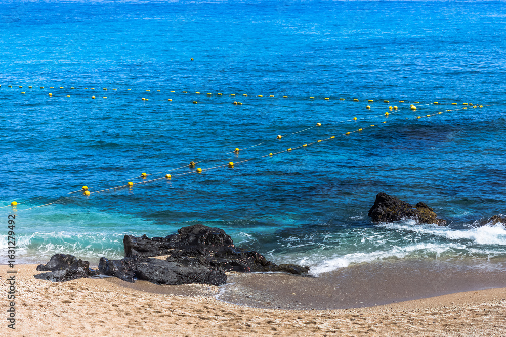 Fototapeta premium Plage de Boucan, Île de la Réunion 