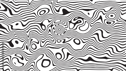 Abstract background design with line liquify effect