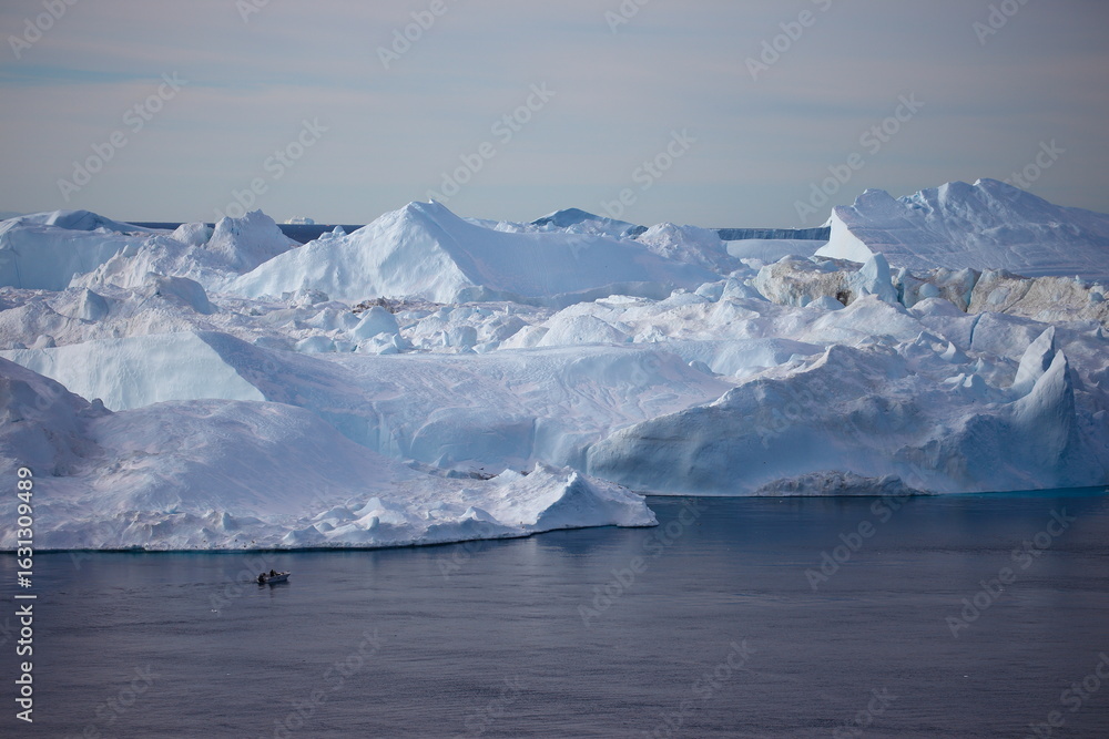 custom made wallpaper toronto digitalIcebergs and Arctic Ocean scenery in Ilulissat, Greenland, Arctic