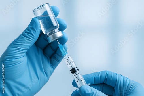 Vaccine Syringe and Vial for Immunization