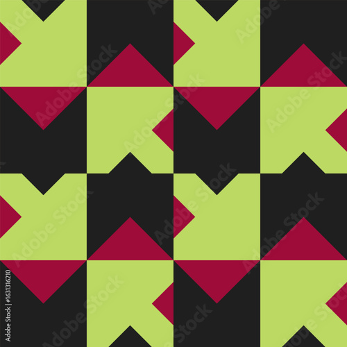 Abstract geometric seamless...