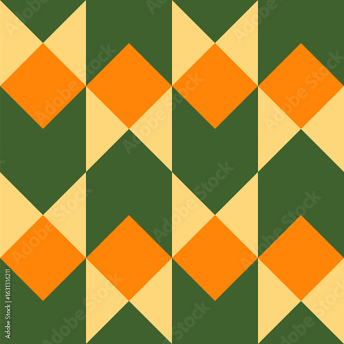 Abstract geometric seamless...