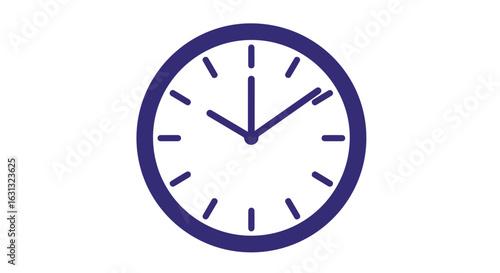 Isolated clock icon showing time passage, used for deadline reminder