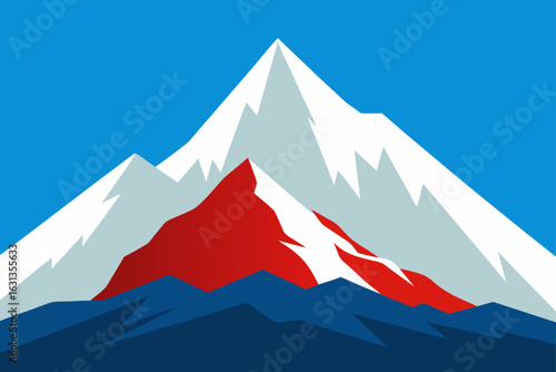 mountain landscape with mountains