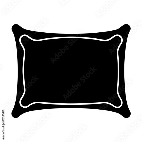 pillow isolated on white