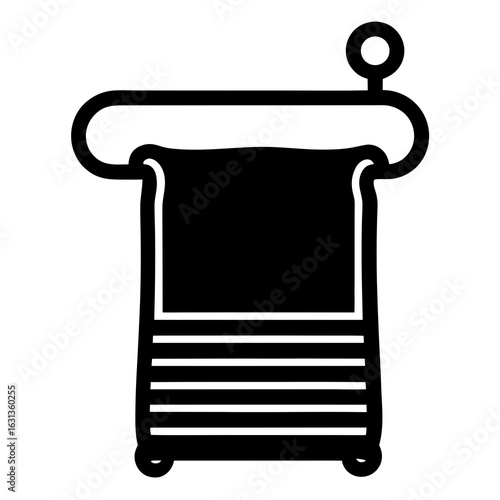 vector illustration of an old fashioned radio