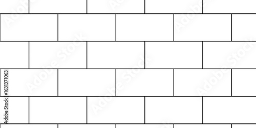 Pavement seamless mosaic stone concrete wall surface tiles. subway vector block rock white brick wall texture background.	