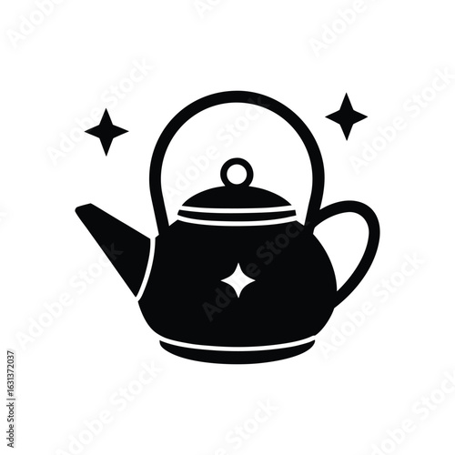 teapot with tea