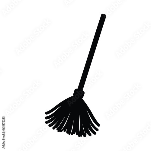 broom and dustpan