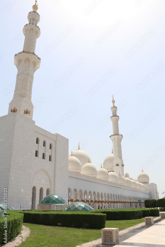 Obraz premium Sheikh Zayed Grand Mosque in Abu Dhabi