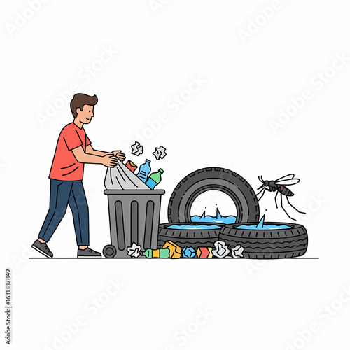 Prevent Mosquito-Borne Diseases Through Waste Management