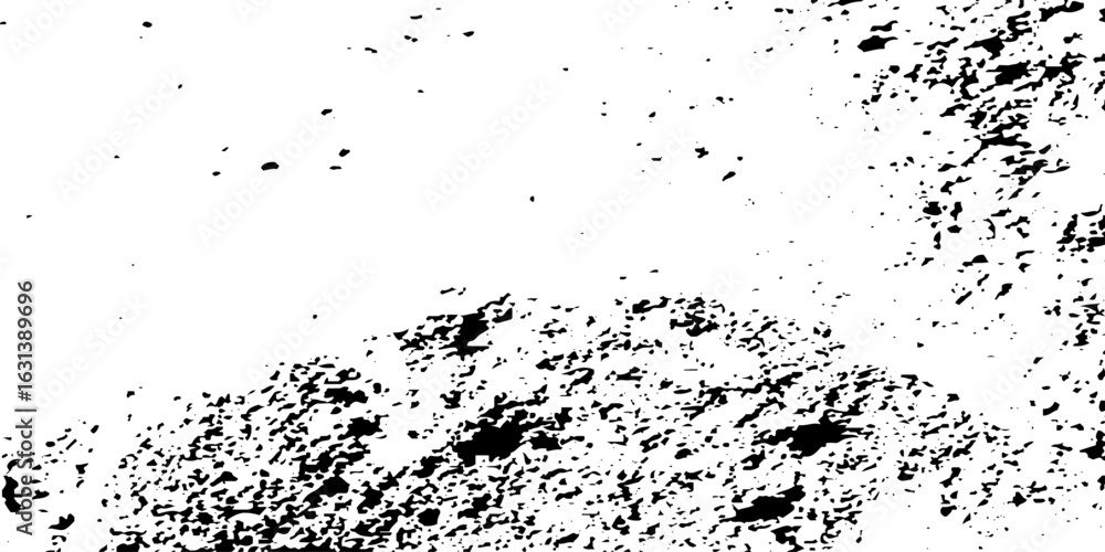 Fototapeta premium old wall concrete damage sketch antique surface grunge urban rusty wall texture. dirty splat black spot and white background. 