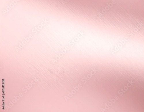 Diagonal brushed rose gold texture with gradient shading