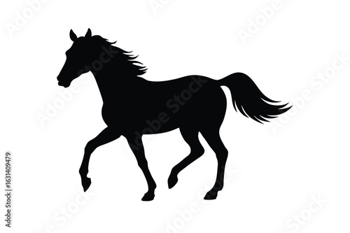 horse silhouette 