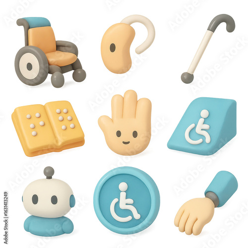 Accessibility Icons: Inclusion & Disability Awareness