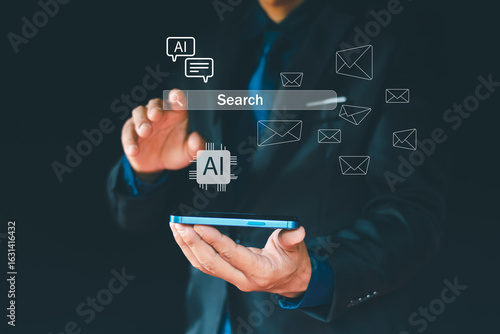 AI technology helps in searching for information quickly and accurately, analyzing and processing various data, smart technology
